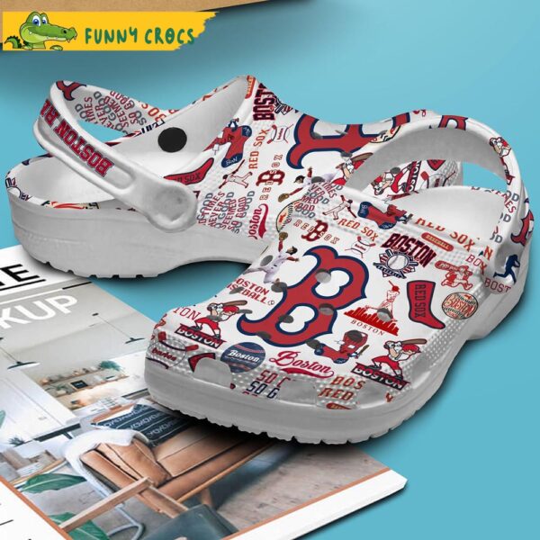 Logo Boston Red Sox MLB Crocs Clog Shoes 2.jpg