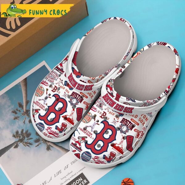 Logo Boston Red Sox MLB Crocs Clog Shoes 3.jpg