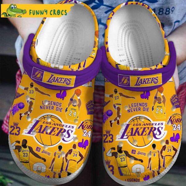 Los Angeles Lakers NBA Crocs Clog Shoes 1.jpg