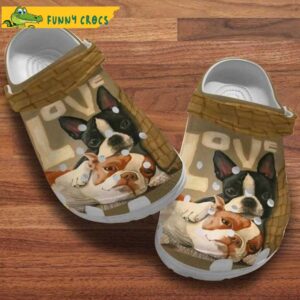 Love Boston Terrier Dogs Couple Crocs.jpg