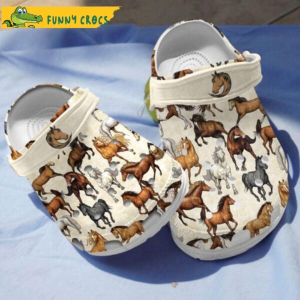 Love Horses Design Good Quality Crocs.jpg