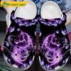 Lovely Horse And Butterfly Purple Crocs.jpg