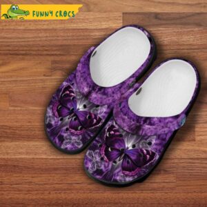 Lovers Birthday Purple Butterfly Crocs.jpg