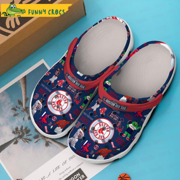 MLB Boston Red Sox Crocs Clog Shoes 3.jpg