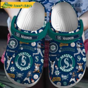 MLB Seattle Mariners Crocs Clog Shoes 1.jpg