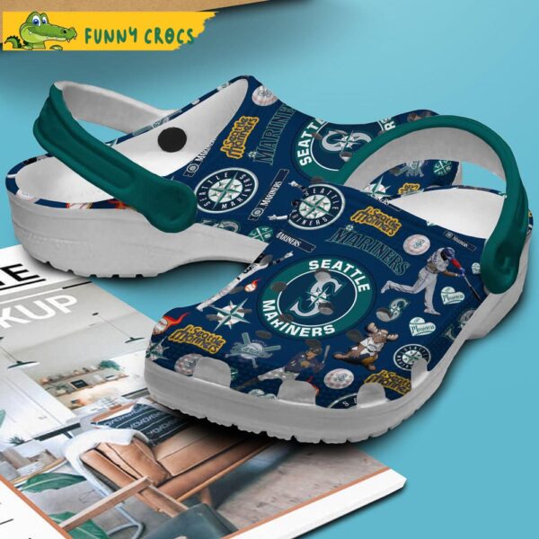 MLB Seattle Mariners Crocs Clog Shoes 2.jpg