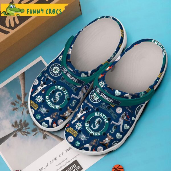 MLB Seattle Mariners Crocs Clog Shoes 3.jpg