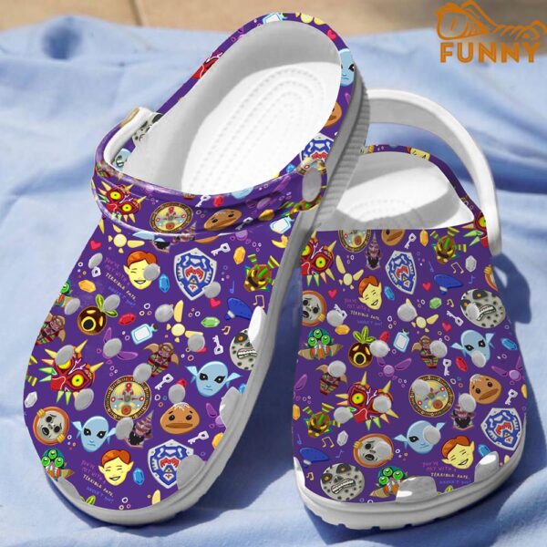 Majora Mask Pattern Gamer Crocs 2.jpg