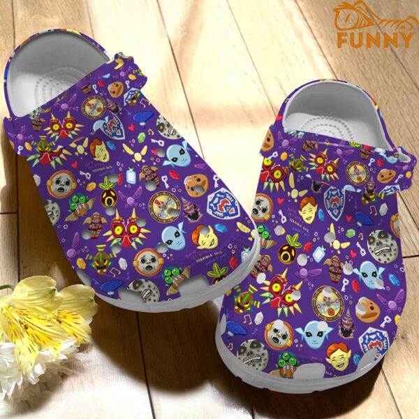 Majora Mask Pattern Gamer Crocs 3.jpg