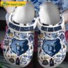 Memphis Grizzlies NBA White Crocs Clog Shoes 1.jpg