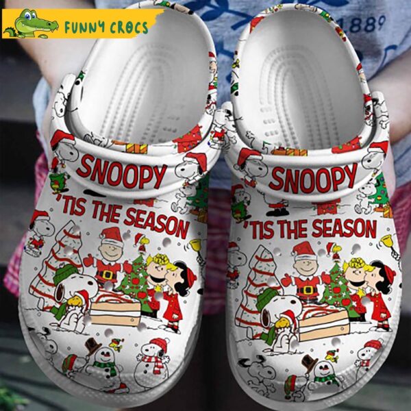 Merry Christmas Snoopy Crocs Shoes.jpg