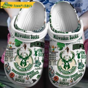 Milwaukee Bucks NBA Crocs Clog Shoes 1.jpg