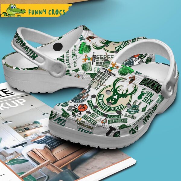 Milwaukee Bucks NBA Crocs Clog Shoes 3.jpg