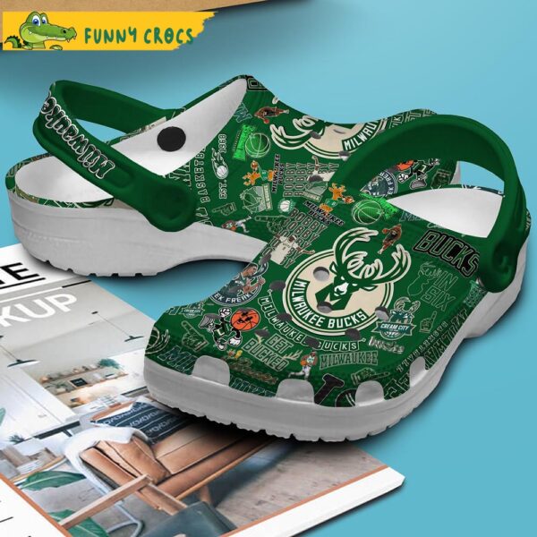 Milwaukee Bucks NBA Green Crocs Clog Shoes 1.jpg