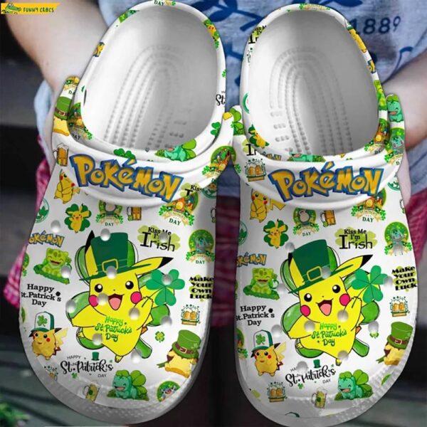 Movie Pokemon Pikachu Crocs Clog Shoes 1.jpg