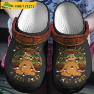 NamastAy 6 Feet Away Sloth Crocs.jpg