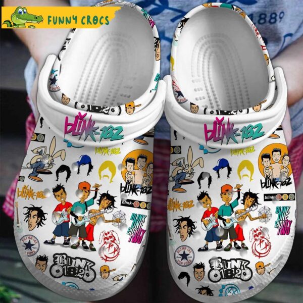 New Blink 182 Crocs Clog Shoes 1.jpg