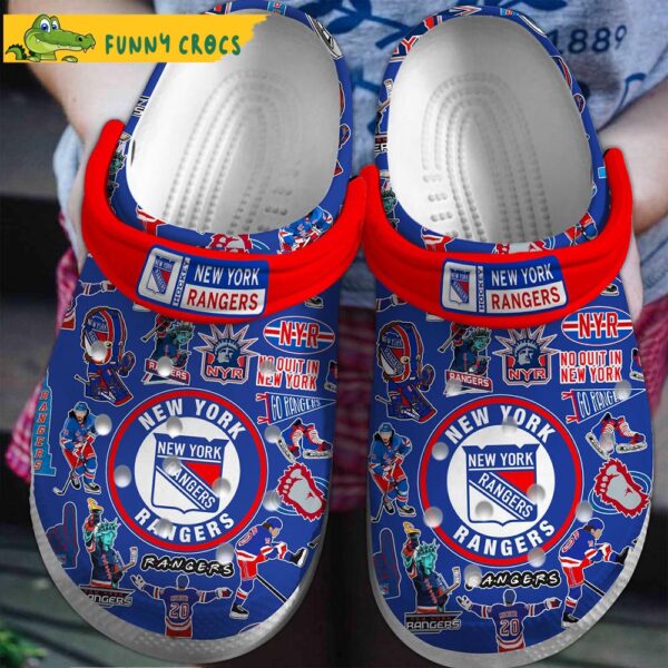 New York Rangers NHL Crocs Clog Shoes 1.jpg