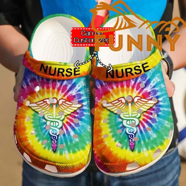 Nurse Hippie Crocs Classic Clog 1.jpg