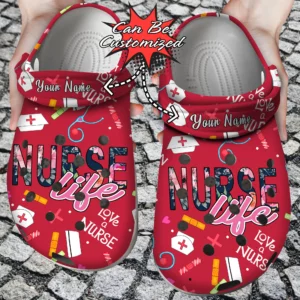 Nurse Life Crocs Classic Clog Love A Nurse 1.webp