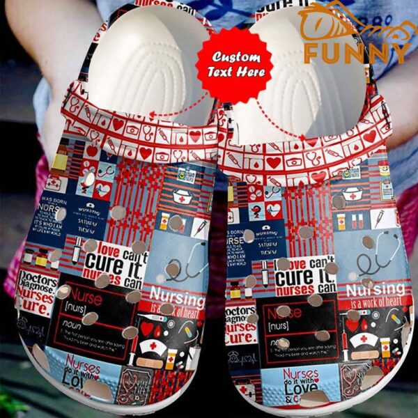 Nurse Pattern Crocs Classic Clog 1.jpg