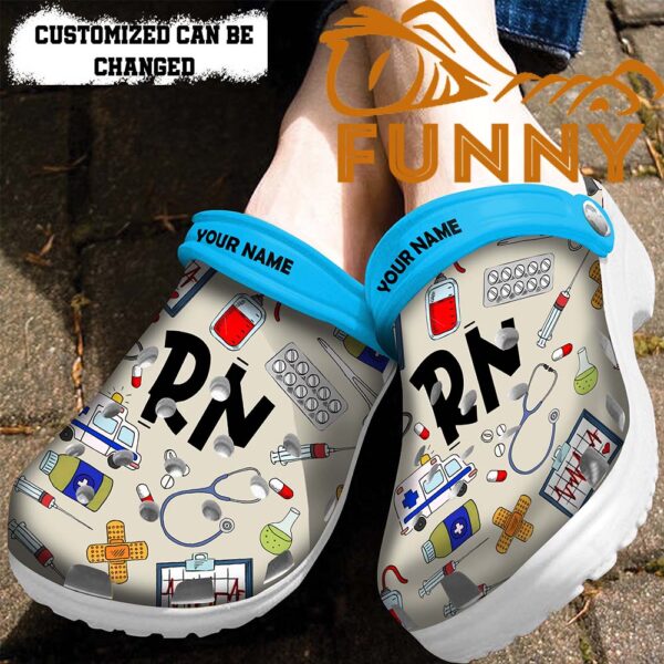 Nurse Rn Pattern Crocs 2.jpg