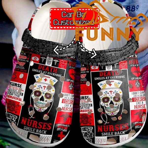 Nurse Smile Back Skull Crocs 1.jpg