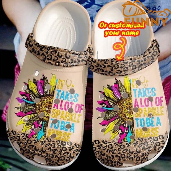 Nurse Sunflower Crocs Classic Clog 1.jpg