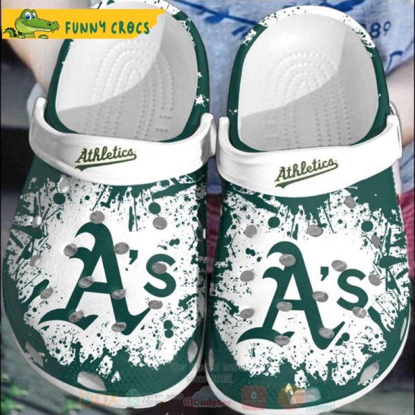 Oakland Athletics Mlb Crocs Clog Shoes 1.jpg