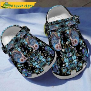 Owl Floral Pattern Crocs.jpg