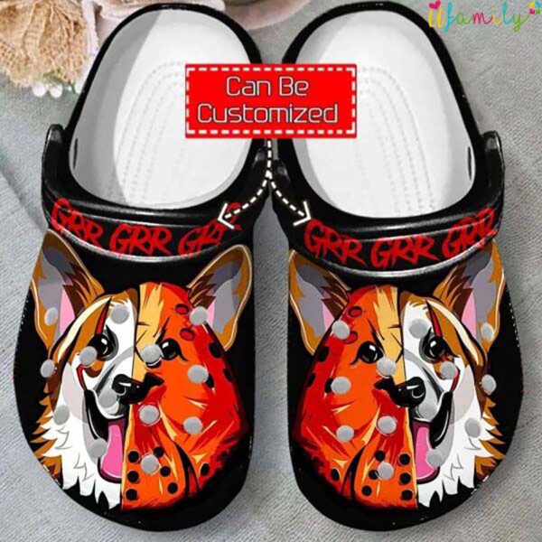 Personalize Honor Mask Corgi Crocs.jpg