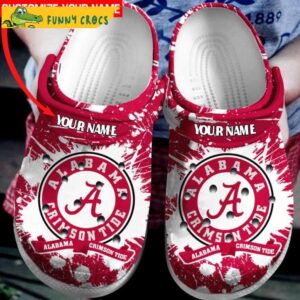 Personalized Alabama Football Crocs Clog Shoes.jpg