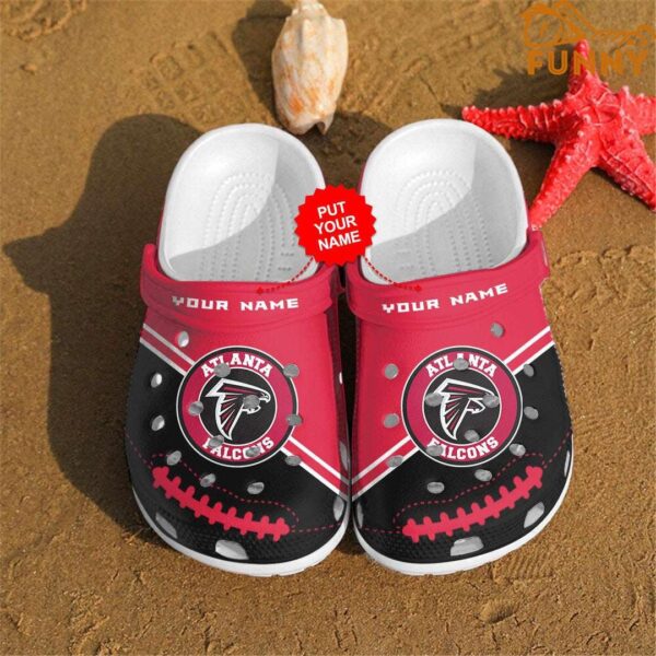 Personalized Atlanta Falcons Crocs Crocband Shoes.jpg