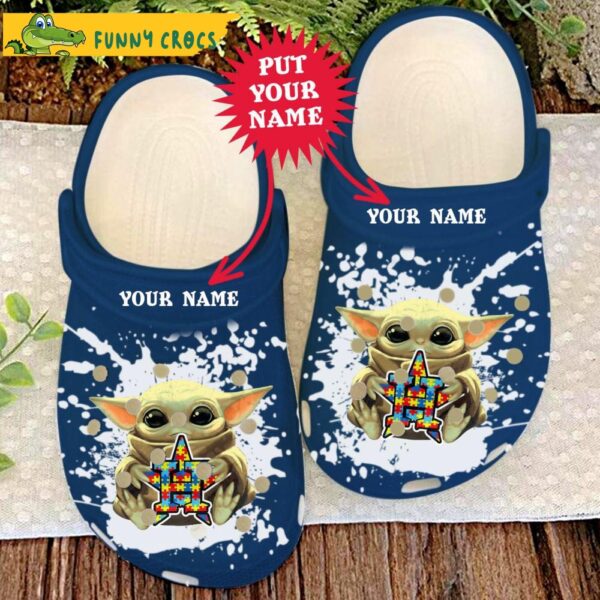 Personalized Autism Awareness Mlb Baseball Houston Astros Baby Yoda Crocs.jpg