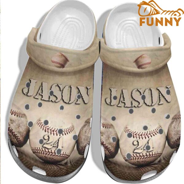 Personalized Baseball Ball Crocs Crocband Clogs.jpg