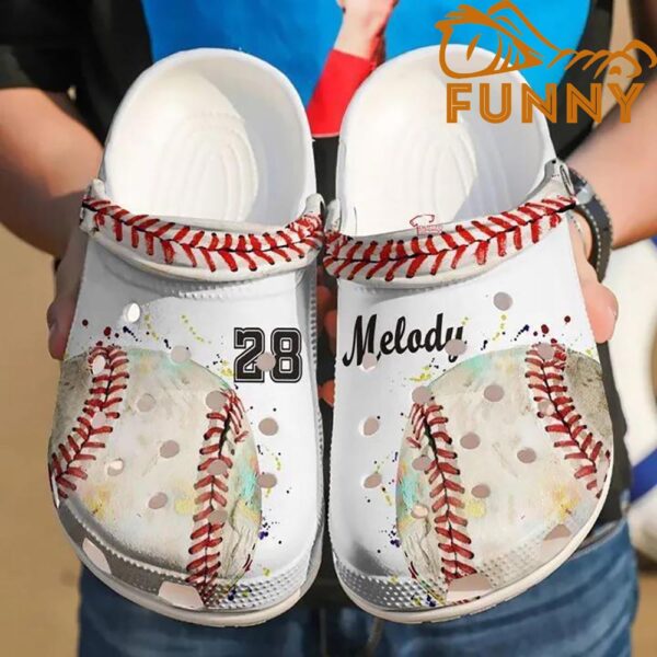 Baseball Personalized All Of Crocs Crocband Clog For Women Men