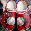 Baseball Personalized Crack Wall Crocs Crocband Clog