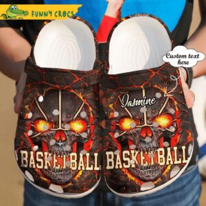 Personalized Basketball Skull Gifts Crocs.jpg