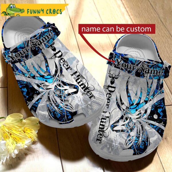 Personalized Deer Hunting Gifts Crocs Slippers 1.jpg