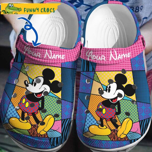 Personalized Enchanting Mouse Mickey Crocs Clog Shoes.jpg