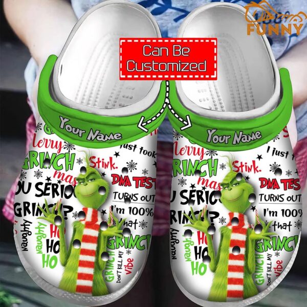 Personalized Green Grinch Christmas Crocs 1.jpg