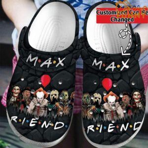 Personalized Horror Friends Scary Faces Halloween Crocs.jpg