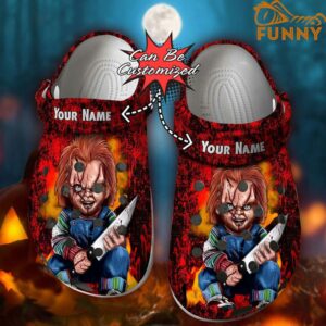 Personalized Horror Movies Chucky Wanna Play Halloween Crocs.jpg