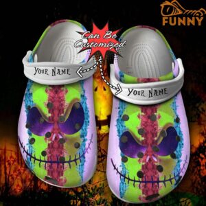 Personalized Jack Skellington Face Purple Halloween Crocs.jpg