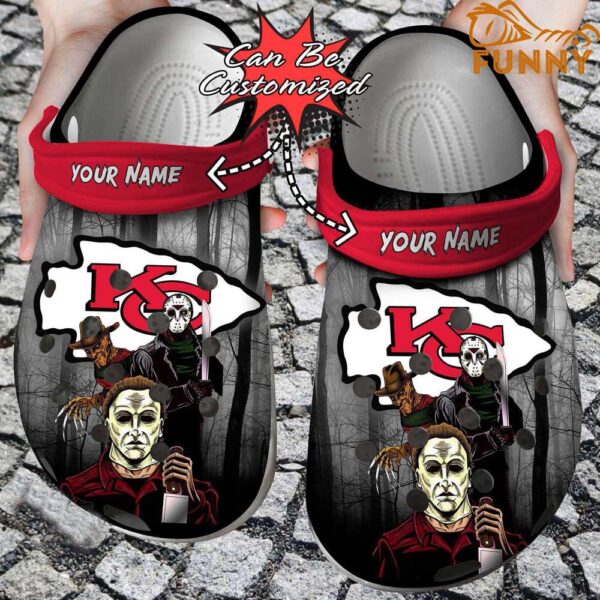 Personalized Kansas City Chiefs Horror Movie Halloween Crocs.jpg