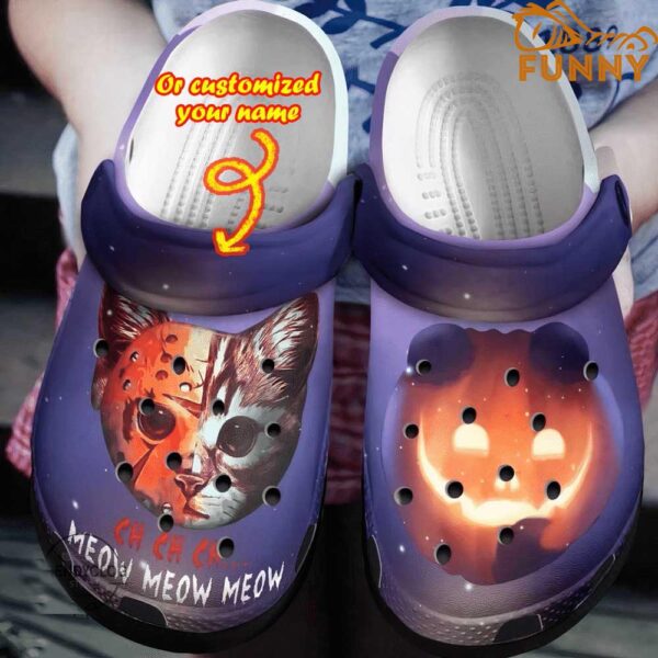 Personalized Meow Cat Jason Halloween Crocs.jpg