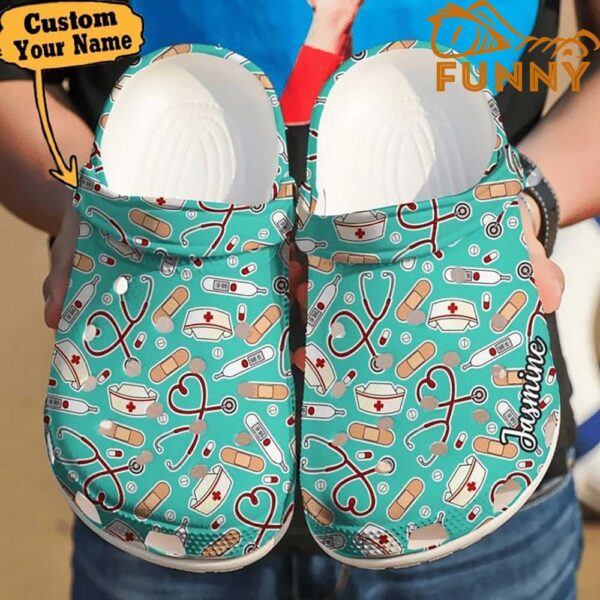 Personalized Nurse Medical Patterns Crocs 1.jpg