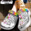 Personalized Nurse Tie Dye Crocs Classic Clog Your Life Is Worth My Time 2.jpg