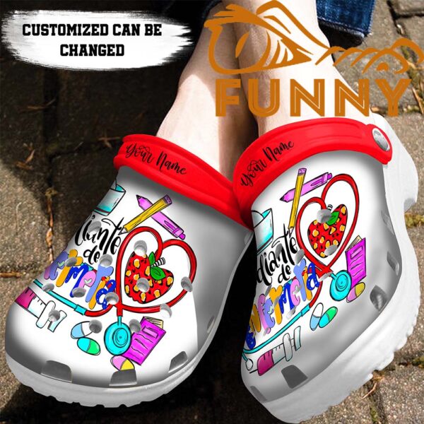 Personalized School Registered Nurse Crocs Classic Clog 2.jpg