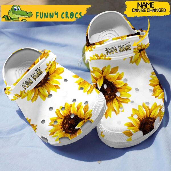 Personalized Sunflower Gifts Crocs 1.jpg